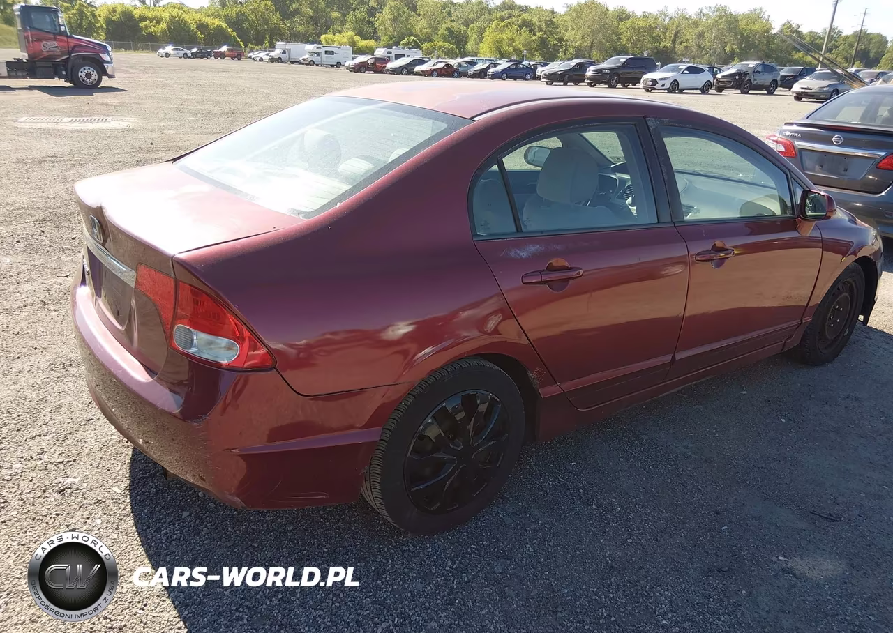2010 Honda Civic Lx VIN:2HGFA1F56AH502185 - 4