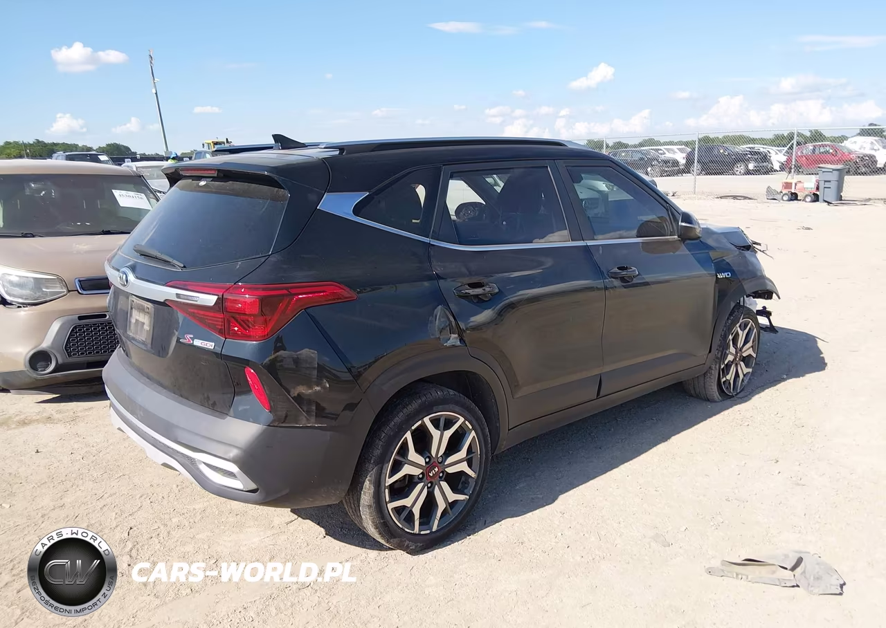 2021 Kia Seltos S Turbo VIN:KNDEUCA27M7052895 - 4