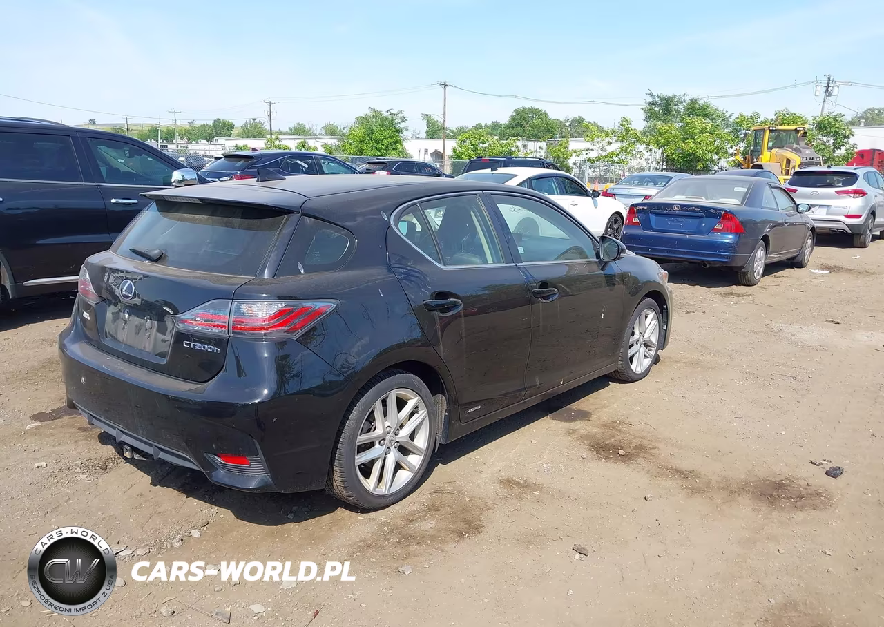 2014 Lexus Ct 200H VIN:JTHKD5BH9E2189805 - 4