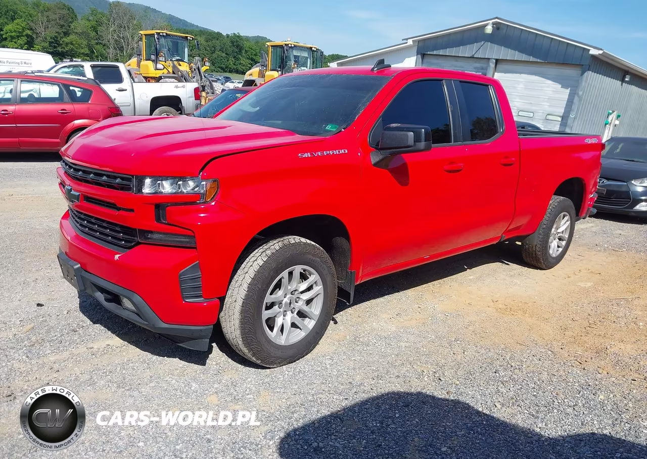 2019 Chevrolet Silverado 1500 Rst VIN:1GCRYEED9KZ218851 - 2