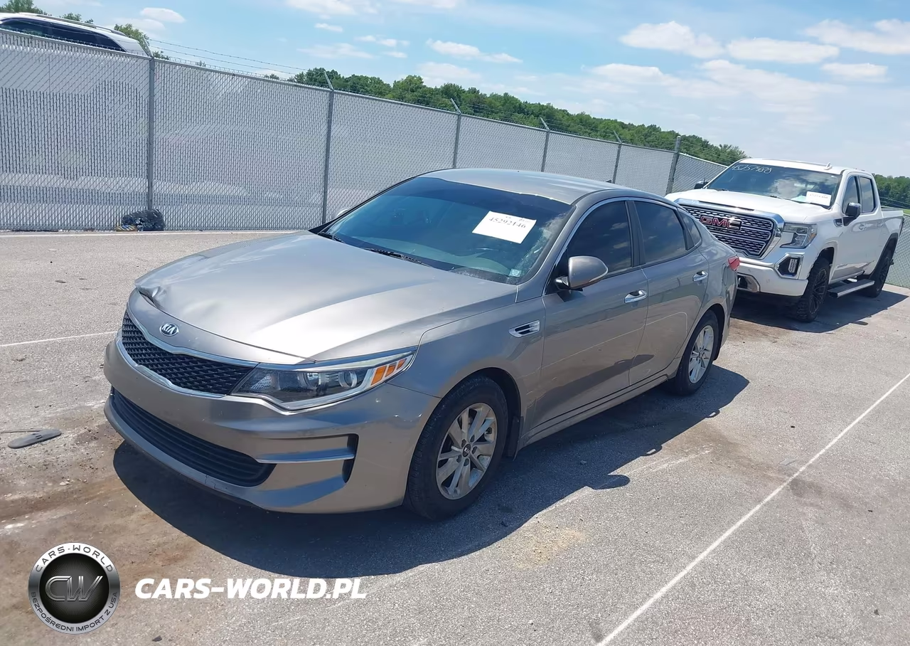 2016 Kia Optima Lx VIN:5XXGT4L3XGG026195 - 2