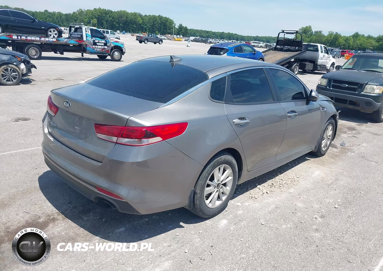 2016 Kia Optima Lx VIN:5XXGT4L3XGG026195 - 4