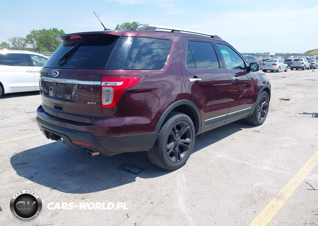 2011 Ford Explorer Limited VIN:1FMHK8F80BGA04080 - 4