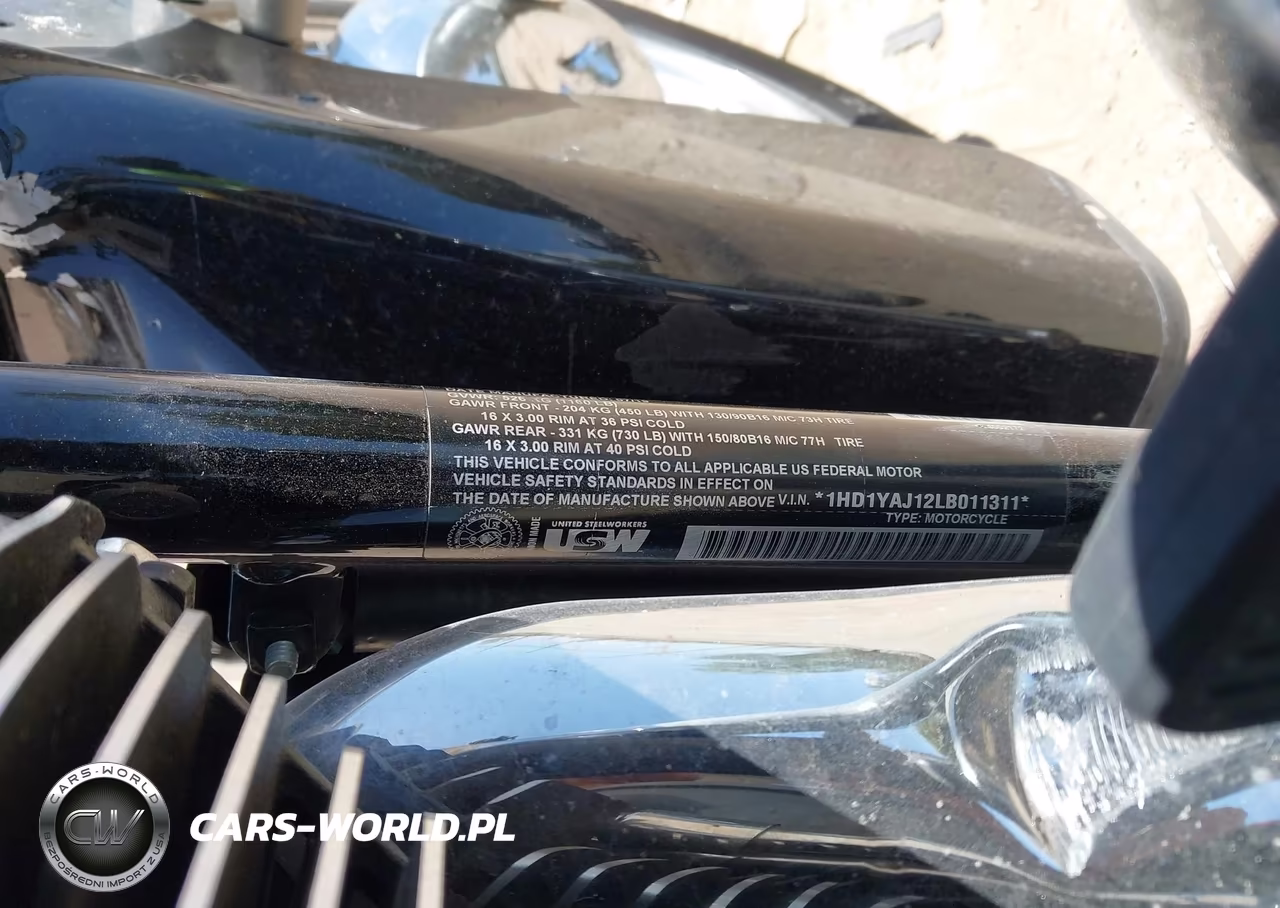 2020 Harley-Davidson Flhc VIN:1HD1YAJ12LB011311 - 10
