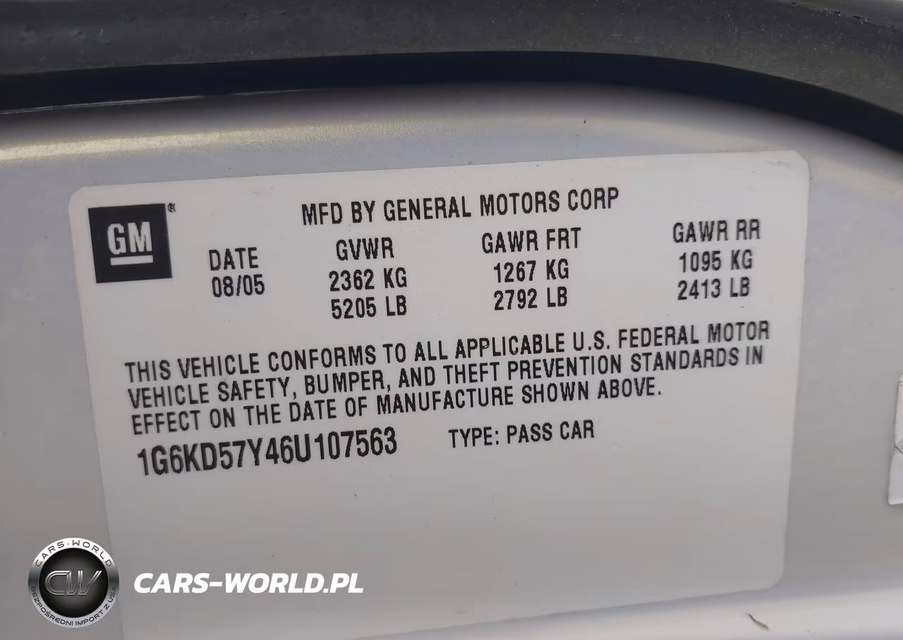 2006 Cadillac Dts Standard VIN:1G6KD57Y46U107563 - 9