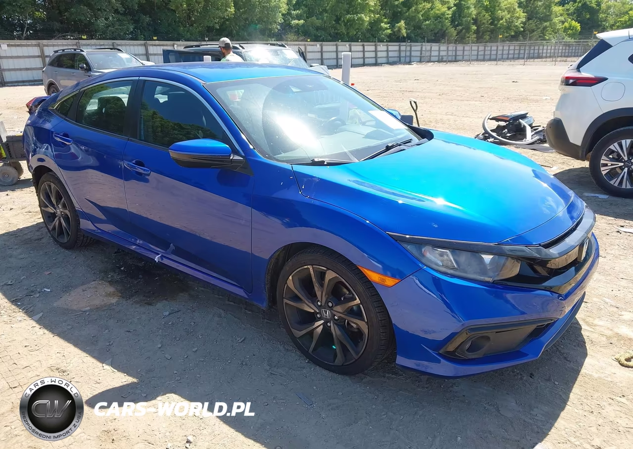 2021 Honda Civic Sport VIN:2HGFC2F86MH527554 - 1