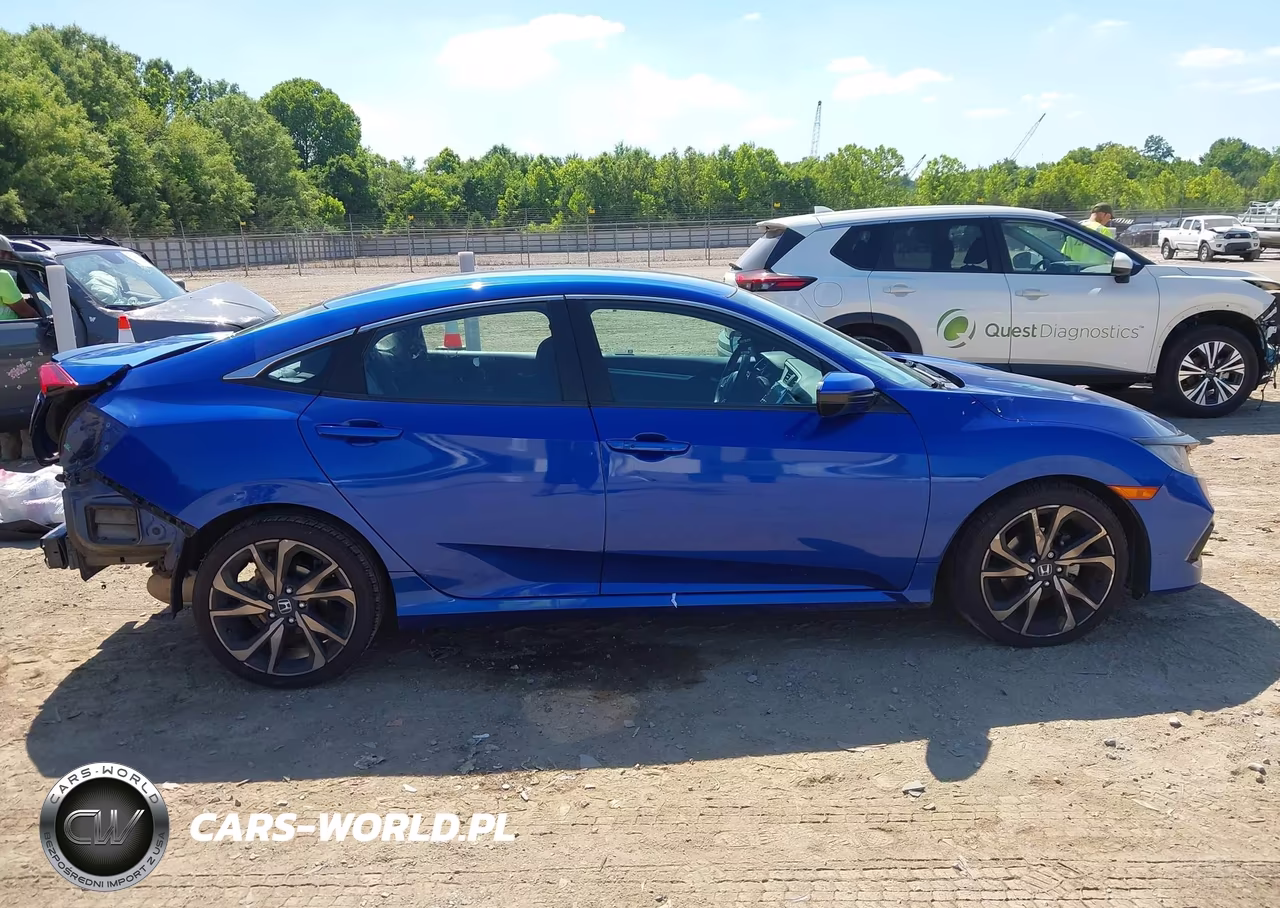 2021 Honda Civic Sport VIN:2HGFC2F86MH527554 - 13