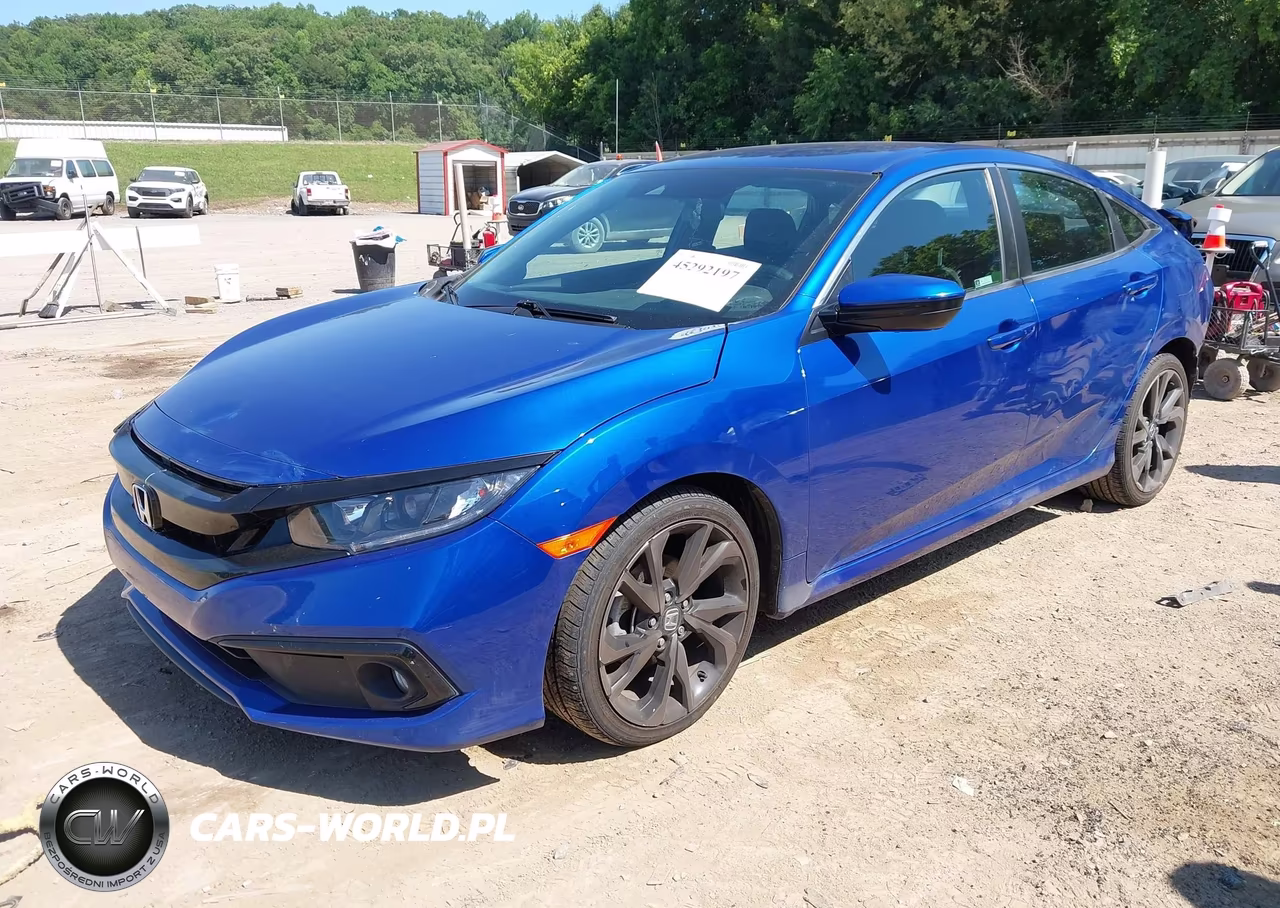2021 Honda Civic Sport VIN:2HGFC2F86MH527554 - 2