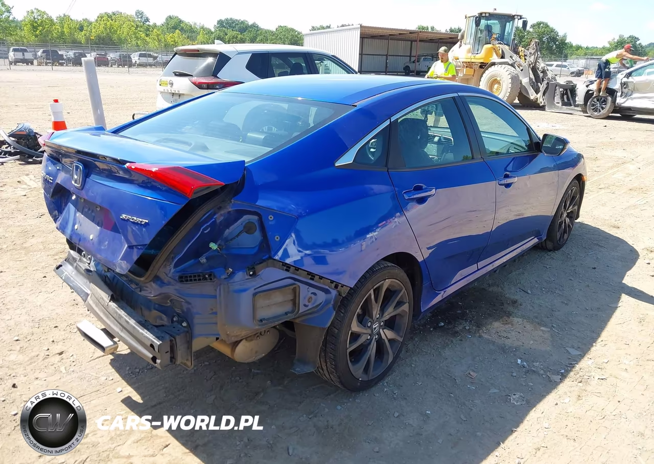 2021 Honda Civic Sport VIN:2HGFC2F86MH527554 - 4