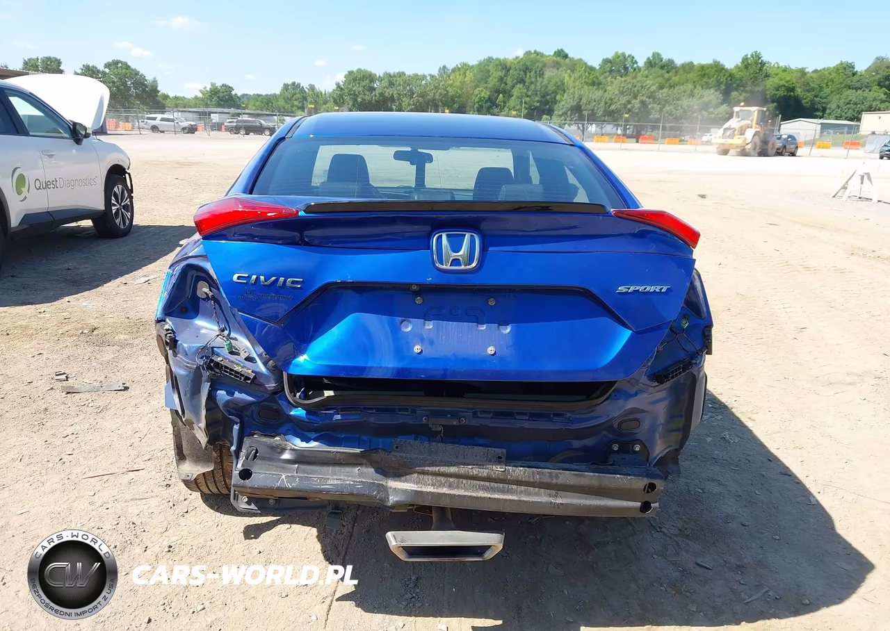 2021 Honda Civic Sport VIN:2HGFC2F86MH527554 - 6