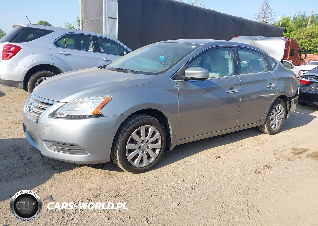 2013 Nissan Sentra Sv VIN:3N1AB7AP1DL560060 - 2