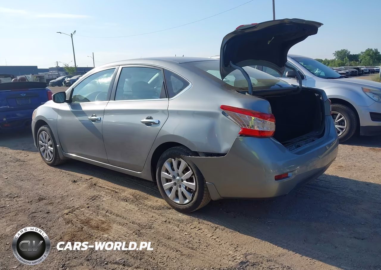 2013 Nissan Sentra Sv VIN:3N1AB7AP1DL560060 - 3