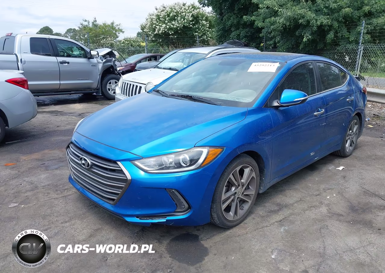 2017 Hyundai Elantra Limited VIN:5NPD84LFXHH059198 - 2