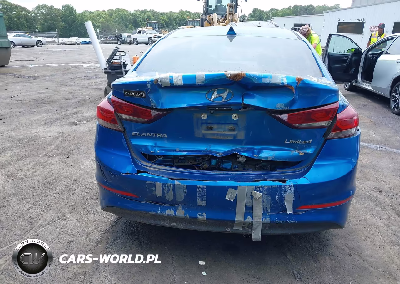 2017 Hyundai Elantra Limited VIN:5NPD84LFXHH059198 - 6