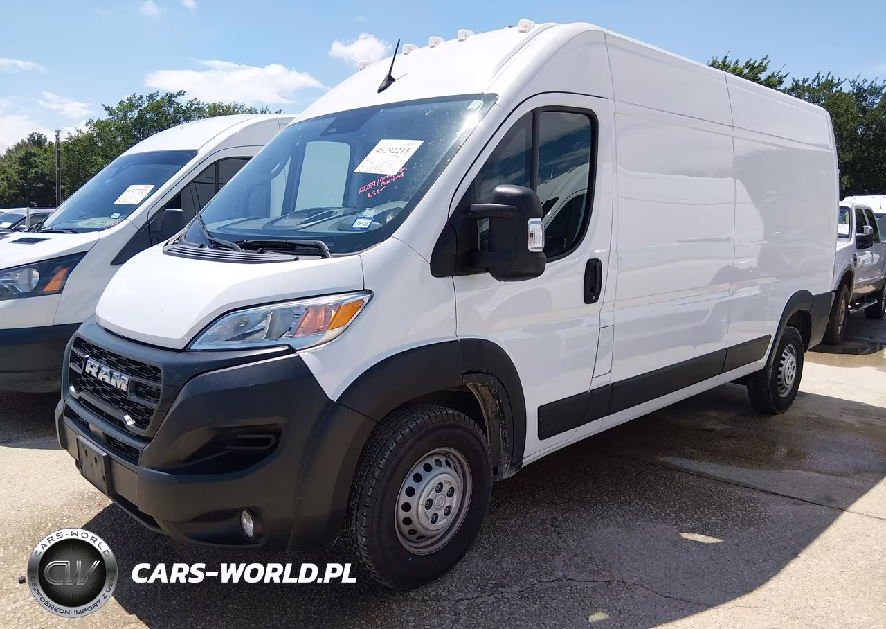2024 Ram Promaster 2500 Tradesman High Roof 159 Wb W-Pass Seat VIN:3C6LRVDG2RE132289 - 2