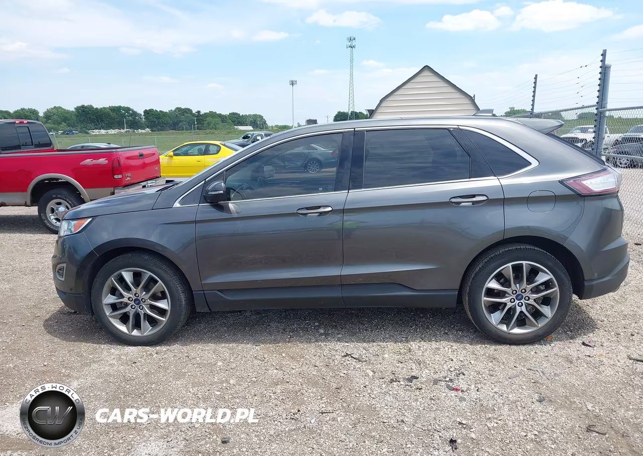 2015 Ford Edge Titanium VIN:2FMPK3K83FBB38549 - 14