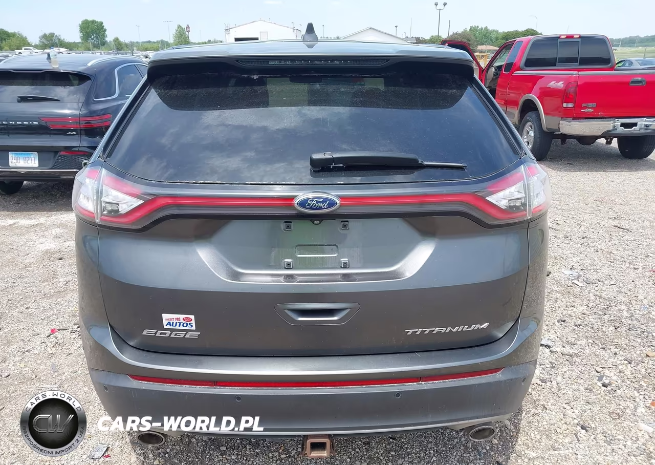 2015 Ford Edge Titanium VIN:2FMPK3K83FBB38549 - 16