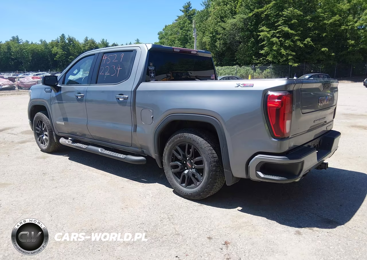 2021 GMC Sierra 1500 4Wd Short Box Elevation VIN:3GTU9CED9MG465138 - 3