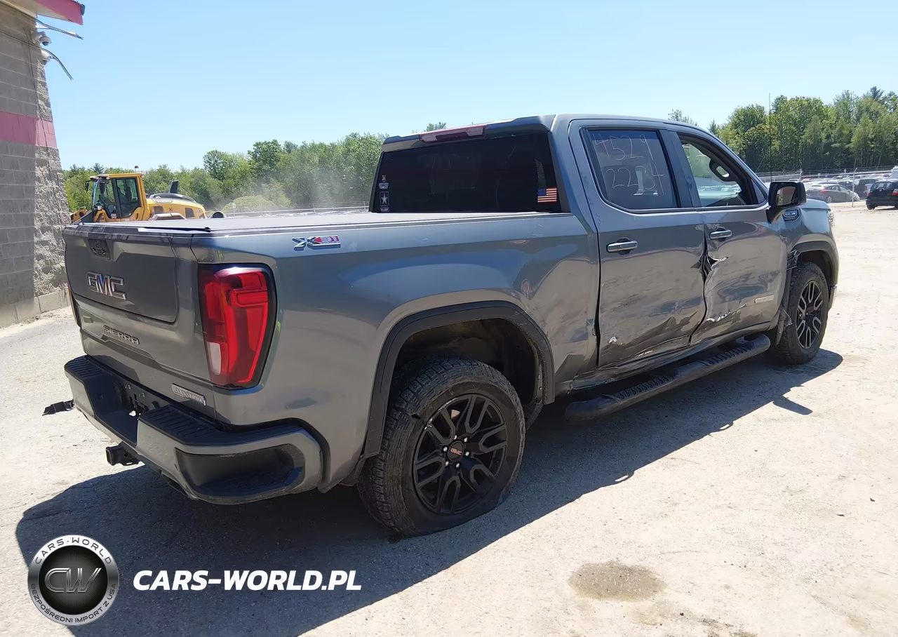 2021 GMC Sierra 1500 4Wd Short Box Elevation VIN:3GTU9CED9MG465138 - 4