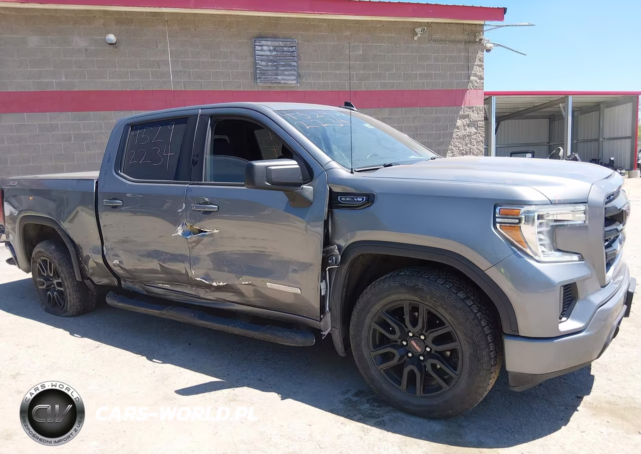 2021 GMC Sierra 1500 4Wd Short Box Elevation VIN:3GTU9CED9MG465138 - 6