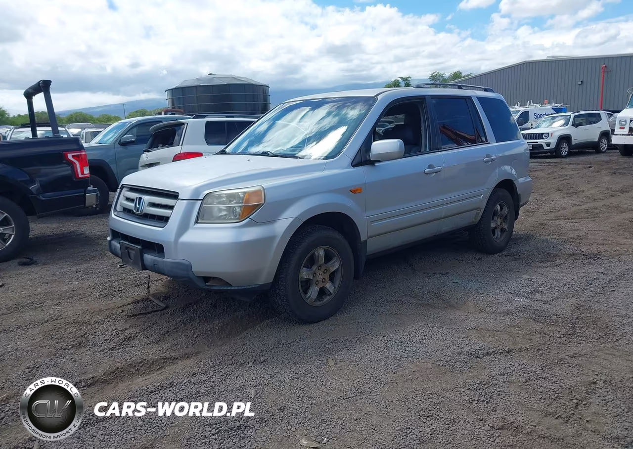 2008 Honda Pilot Ex VIN:5FNYF18438B039502 - 2