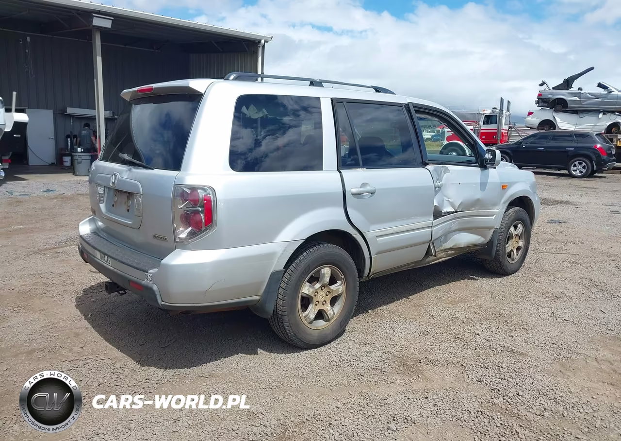 2008 Honda Pilot Ex VIN:5FNYF18438B039502 - 4