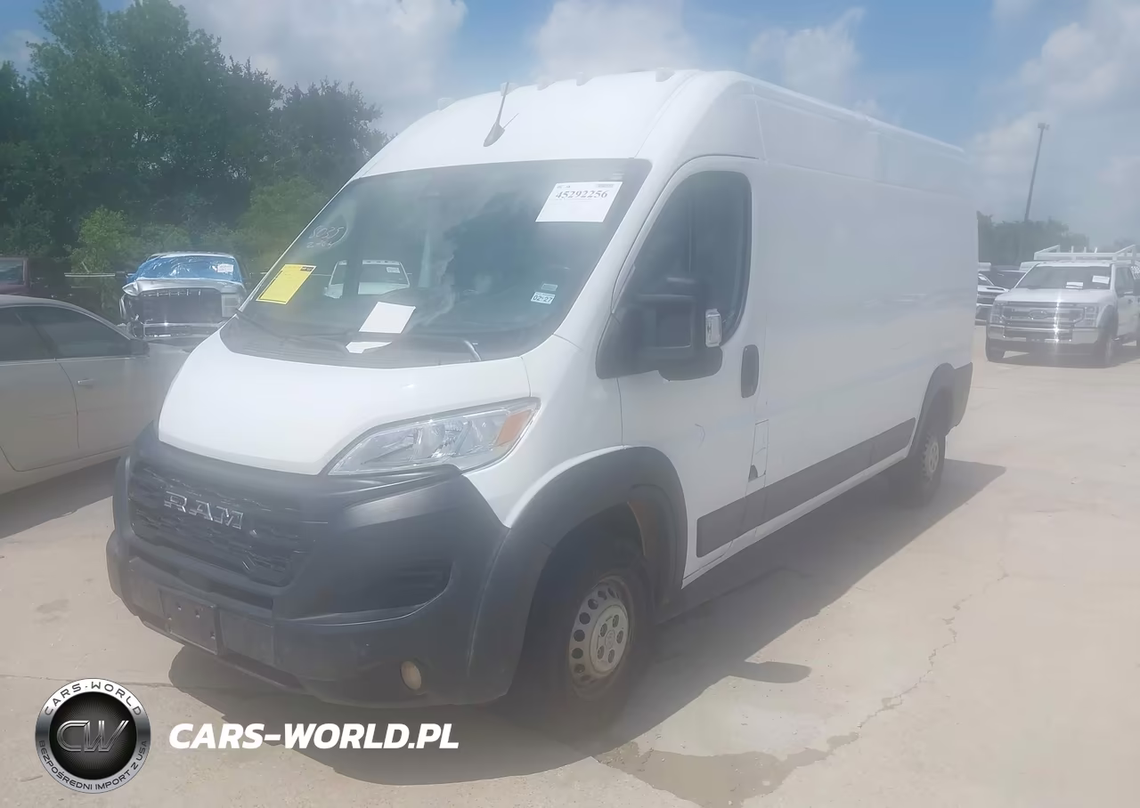2025 Ram Promaster 3500 Tradesman High Roof 159 Wb W-Pass Seat VIN:3C6MRVHG6SE545742 - 2