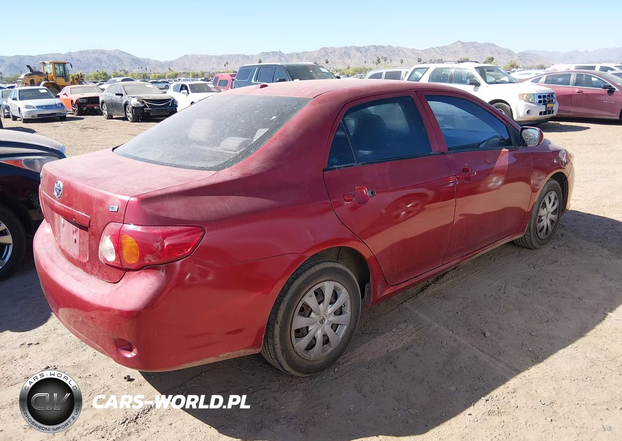 2009 Toyota Corolla Le VIN:1NXBU40E29Z082461 - 4