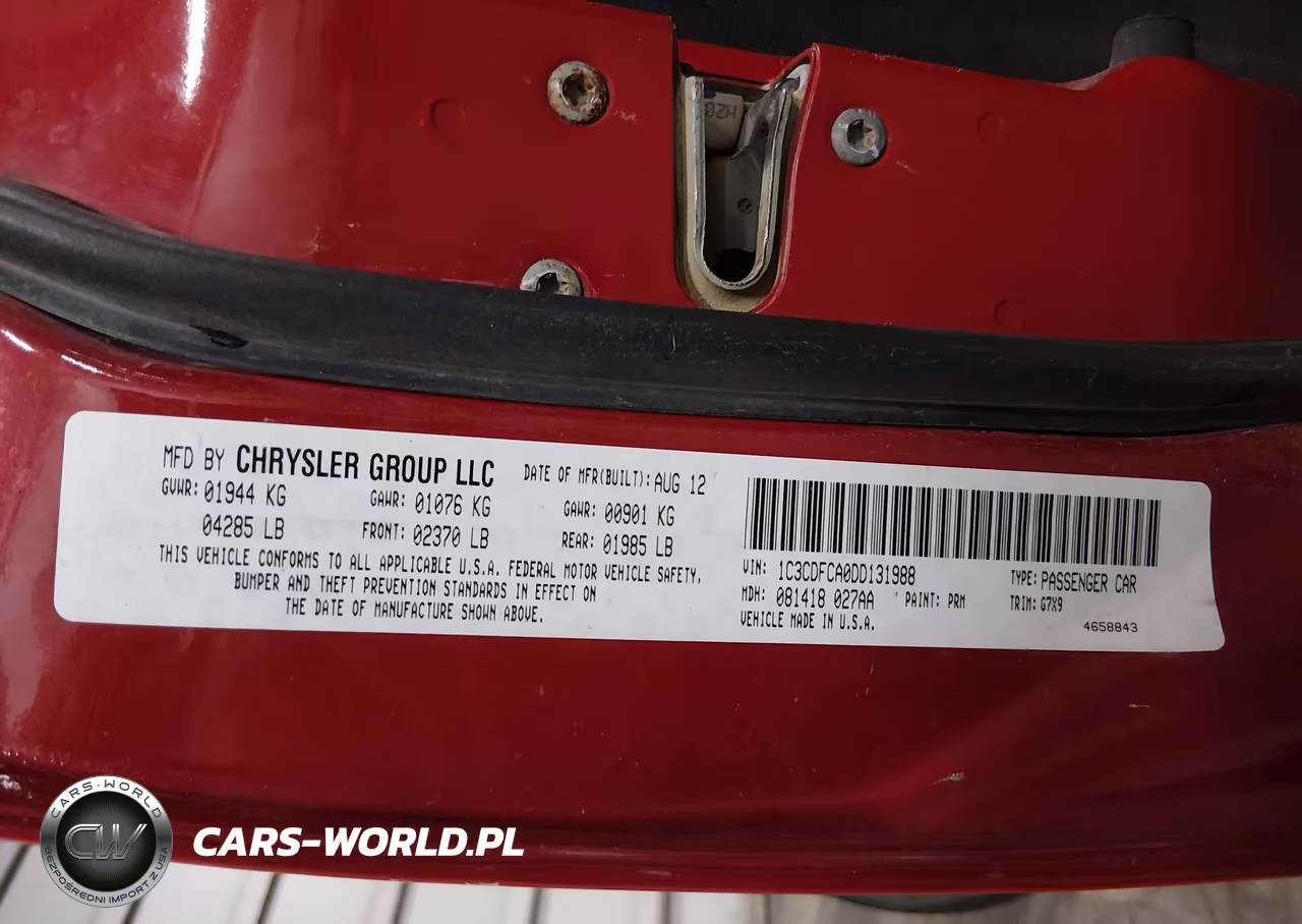 2013 Dodge Dart Limited VIN:1C3CDFCA0DD131988 - 9