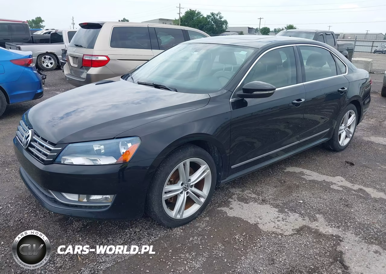 2012 Volkswagen Passat 3.6L V6 Sel Premium VIN:1VWCM7A33CC066576 - 2