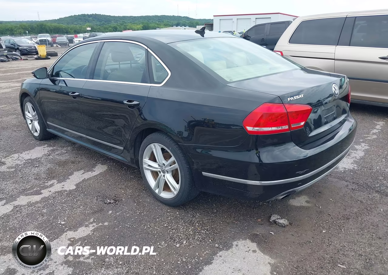 2012 Volkswagen Passat 3.6L V6 Sel Premium VIN:1VWCM7A33CC066576 - 3