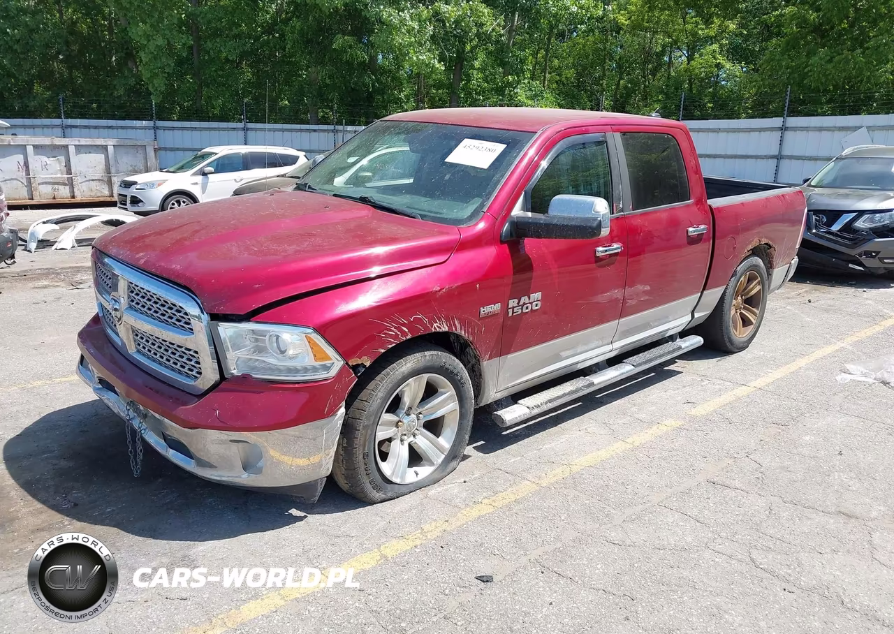 2013 Ram 1500 Laramie VIN:1C6RR7NT0DS518023 - 2