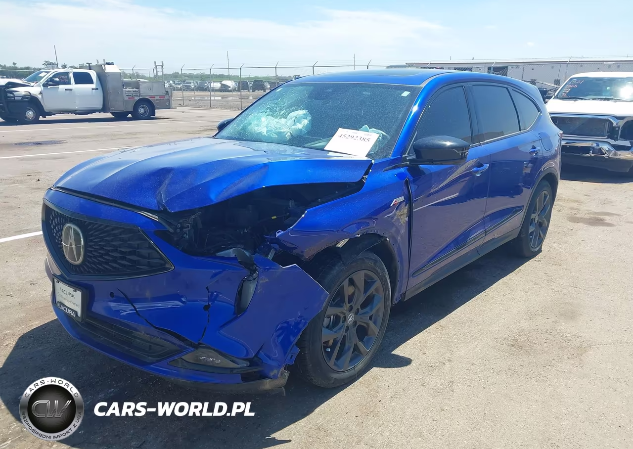 2022 Acura Mdx A-Spec Package VIN:5J8YE1H09NL048571 - 2