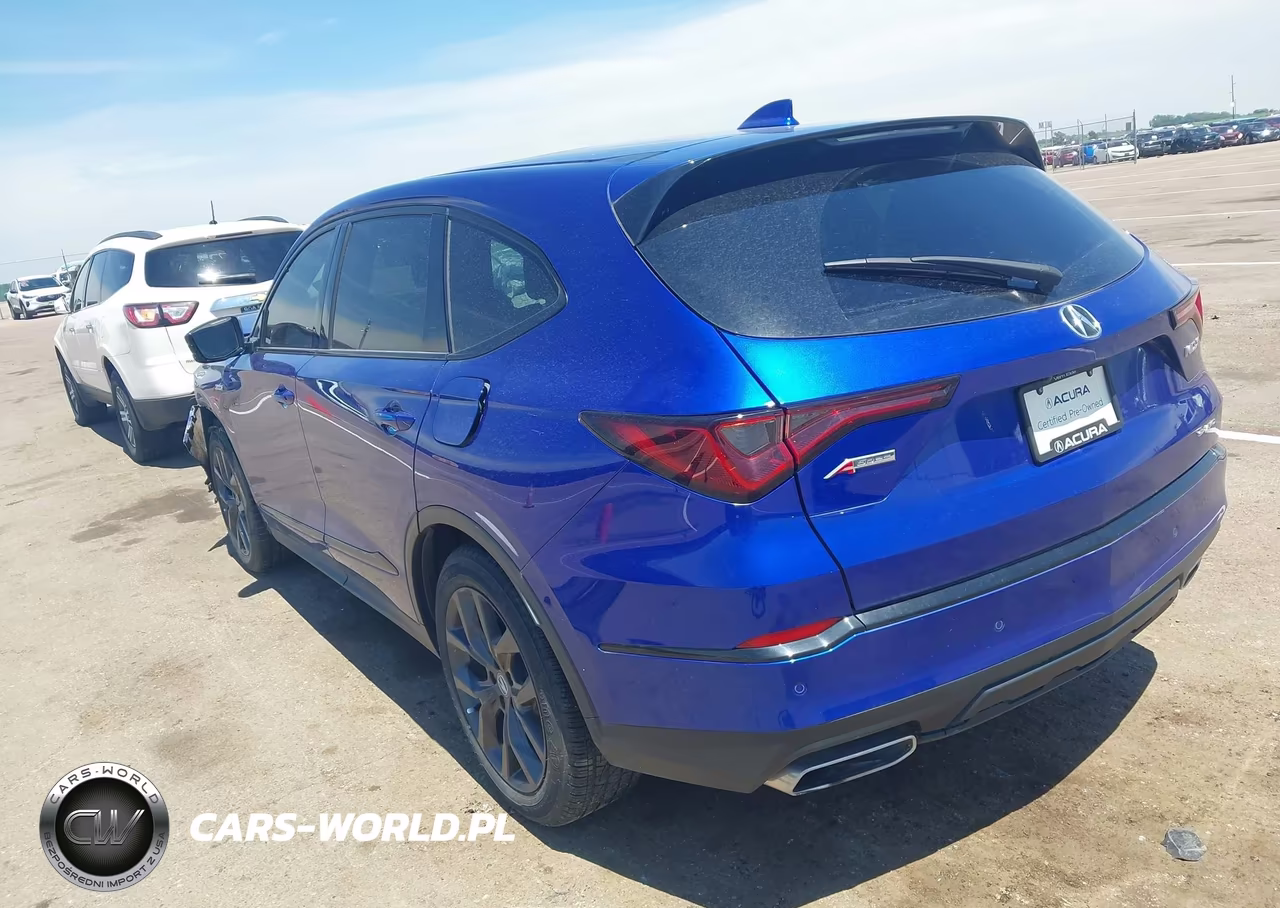 2022 Acura Mdx A-Spec Package VIN:5J8YE1H09NL048571 - 3