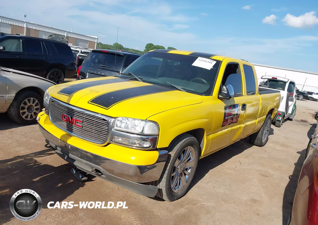 2002 GMC Sierra 1500 Sle VIN:1GTEC19T62Z293028 - 2