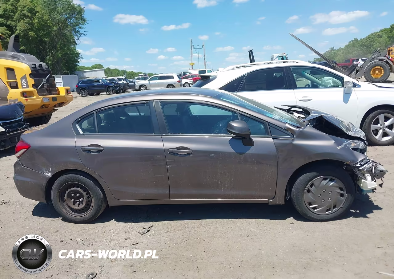 2014 Honda Civic Lx VIN:19XFB2F59EE246482 - 12