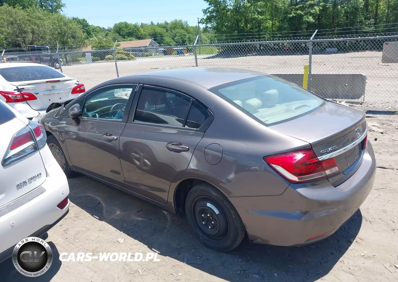 2014 Honda Civic Lx VIN:19XFB2F59EE246482 - 13