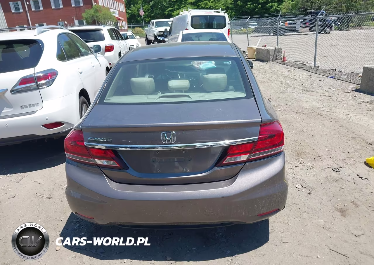 2014 Honda Civic Lx VIN:19XFB2F59EE246482 - 15