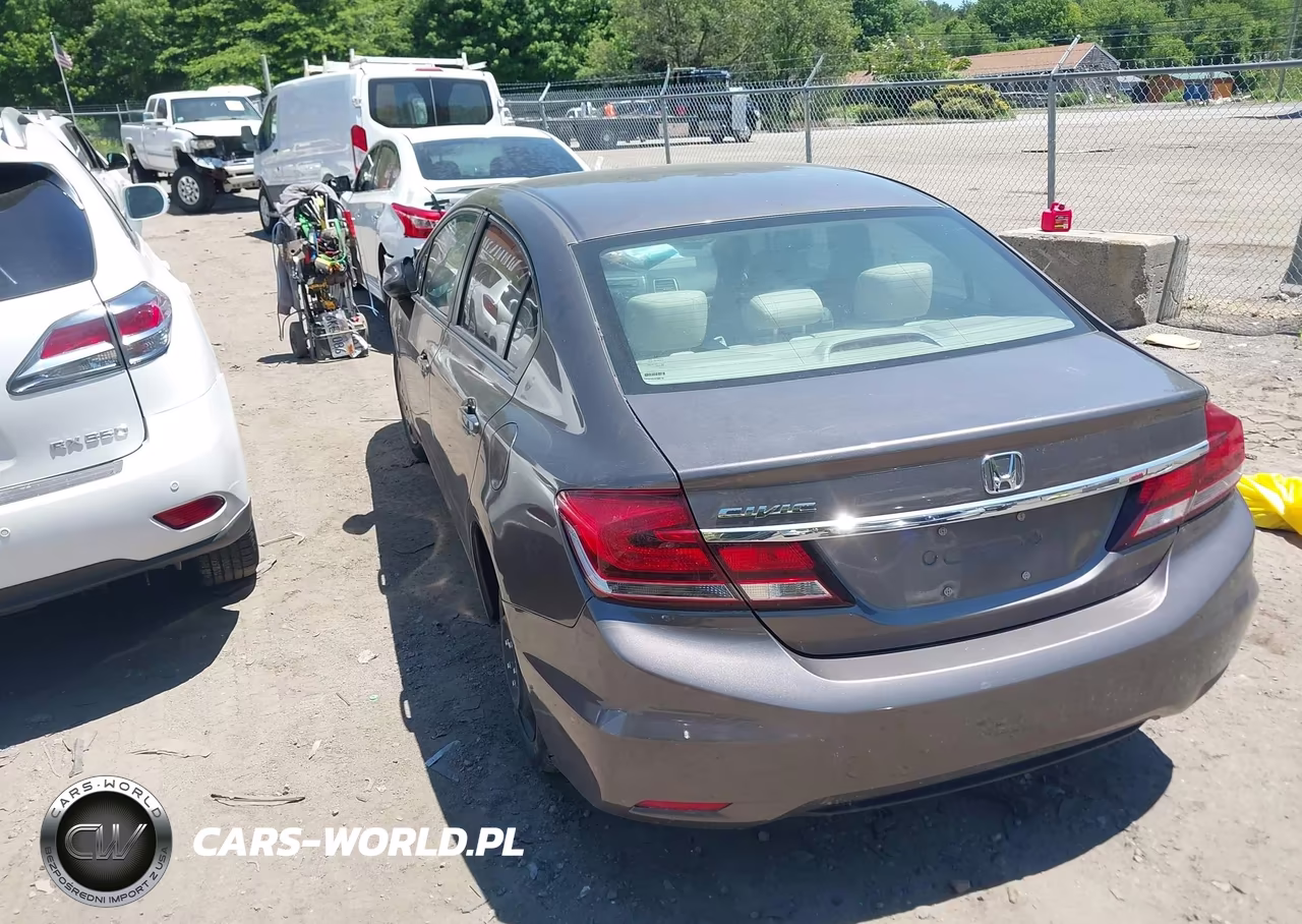 2014 Honda Civic Lx VIN:19XFB2F59EE246482 - 3