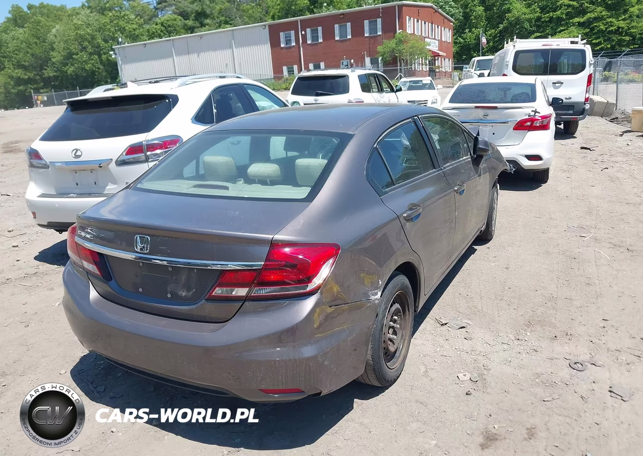 2014 Honda Civic Lx VIN:19XFB2F59EE246482 - 4