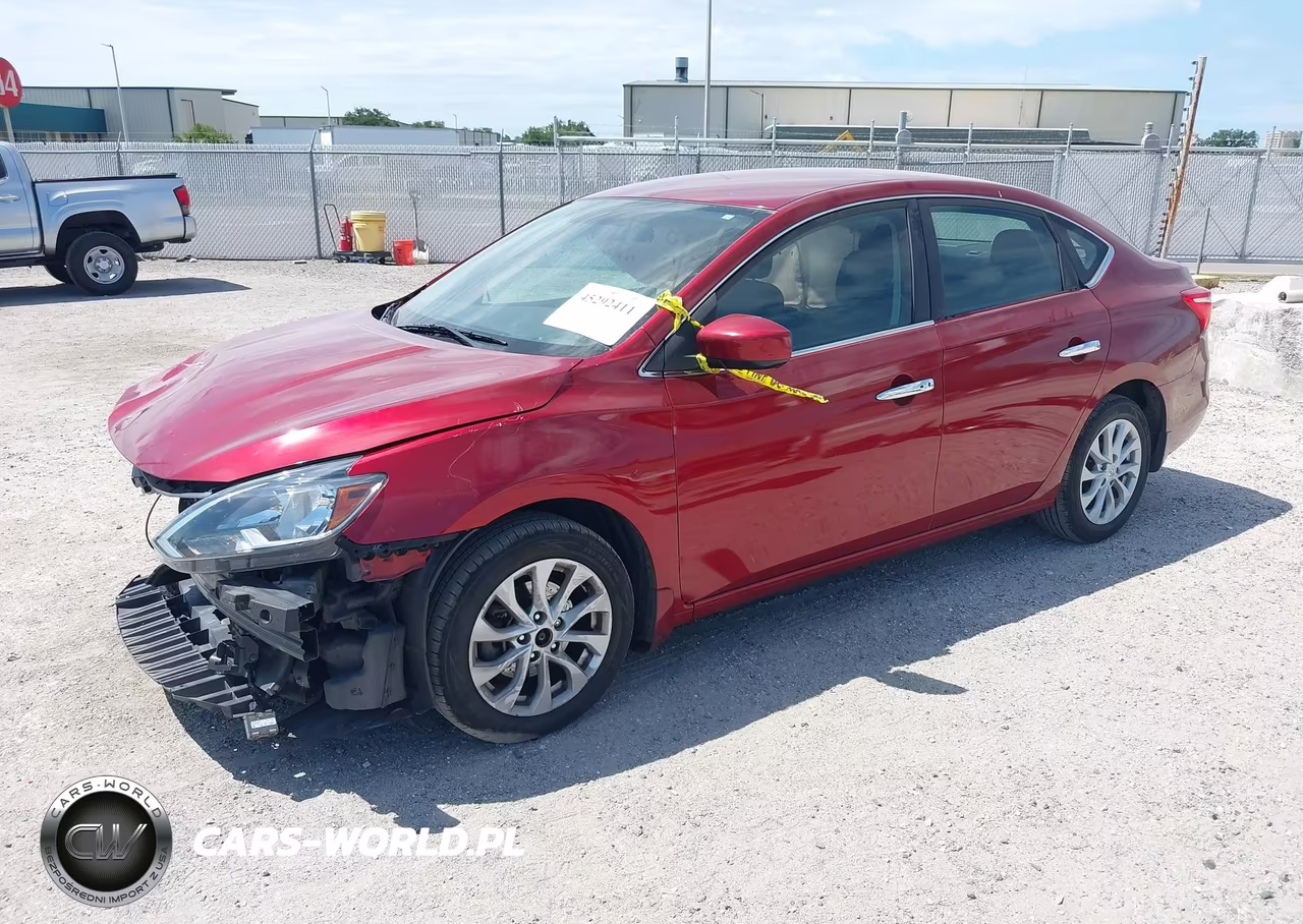 2019 Nissan Sentra Sv VIN:3N1AB7AP1KY380447 - 2