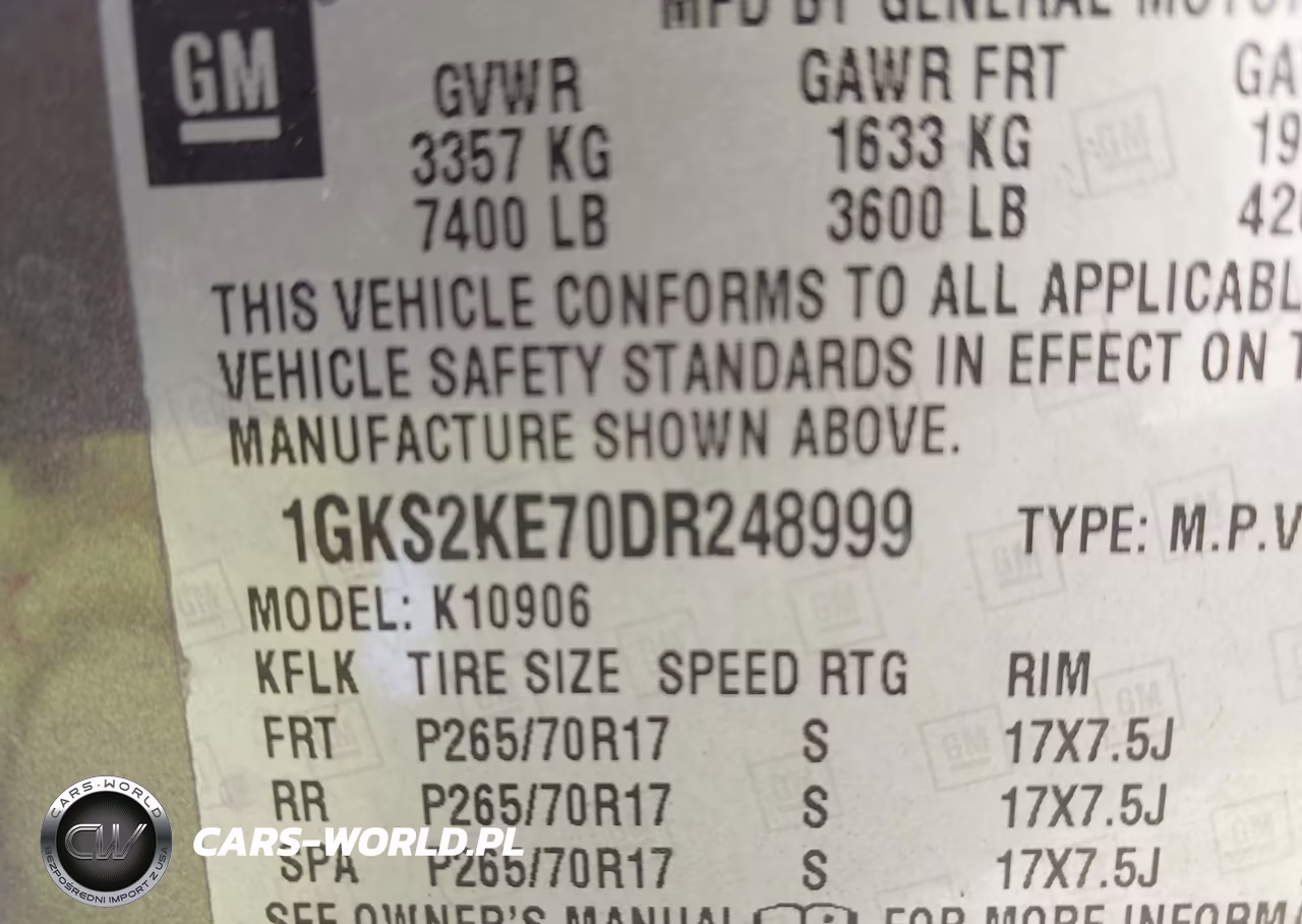 2013 GMC Yukon Xl 1500 Slt VIN:1GKS2KE70DR248999 - 9