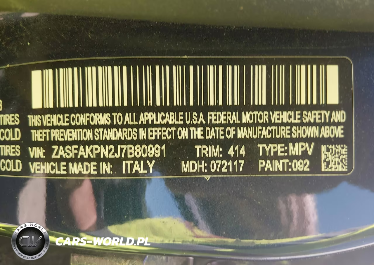2018 Alfa Romeo Stelvio Sport Awd VIN:ZASFAKPN2J7B80991 - 9