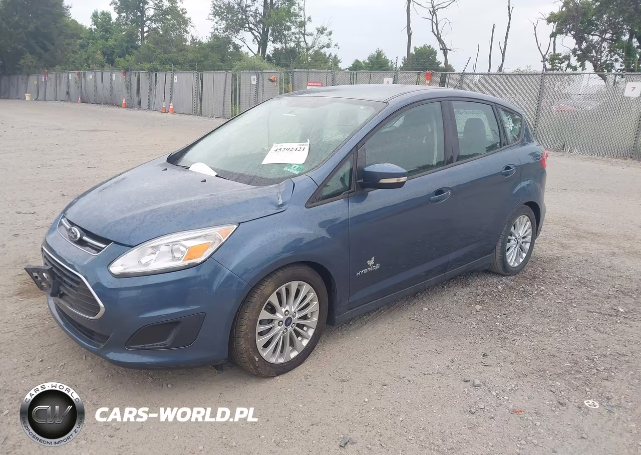 2018 Ford C-Max Hybrid Se VIN:1FADP5AU6JL102498 - 2