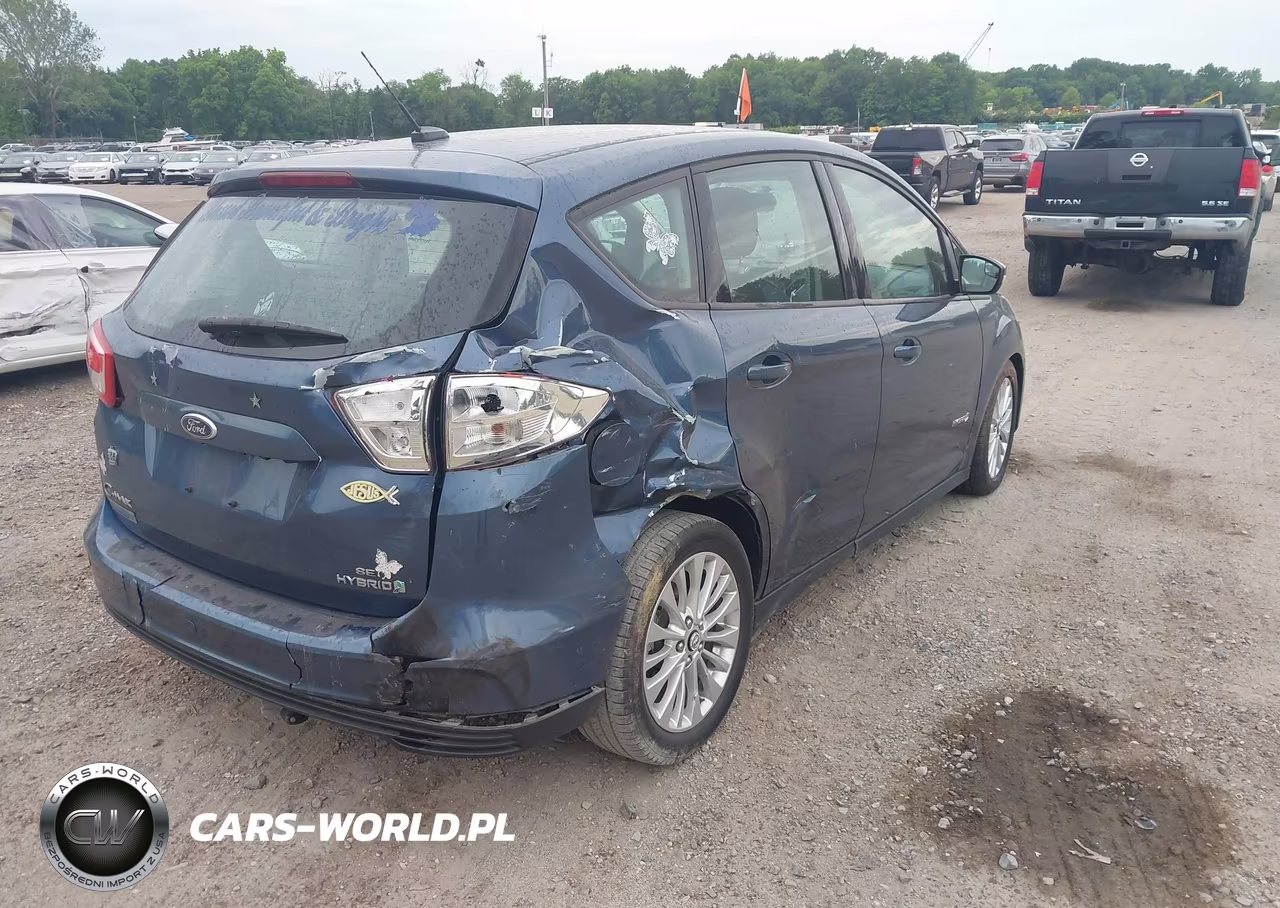 2018 Ford C-Max Hybrid Se VIN:1FADP5AU6JL102498 - 4