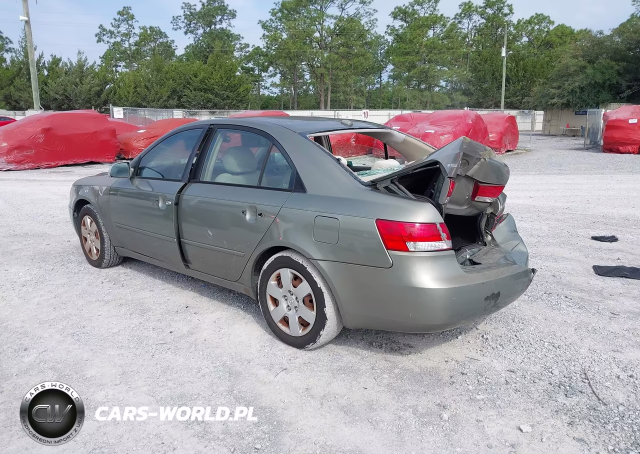 2007 Hyundai Sonata Gls VIN:5NPET46C57H256816 - 3