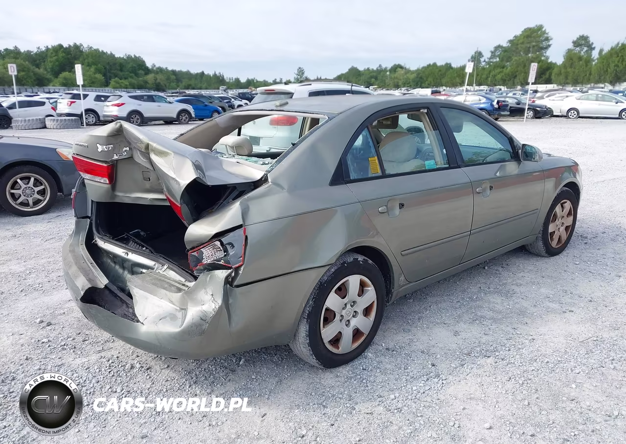 2007 Hyundai Sonata Gls VIN:5NPET46C57H256816 - 4