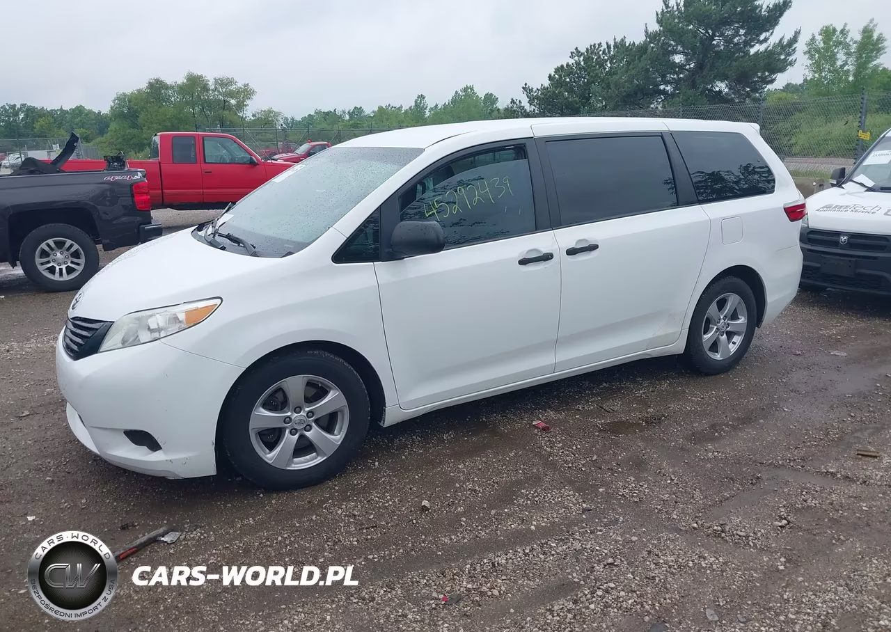2017 Toyota Sienna VIN:5TDZZ3DCXHS828956 - 2