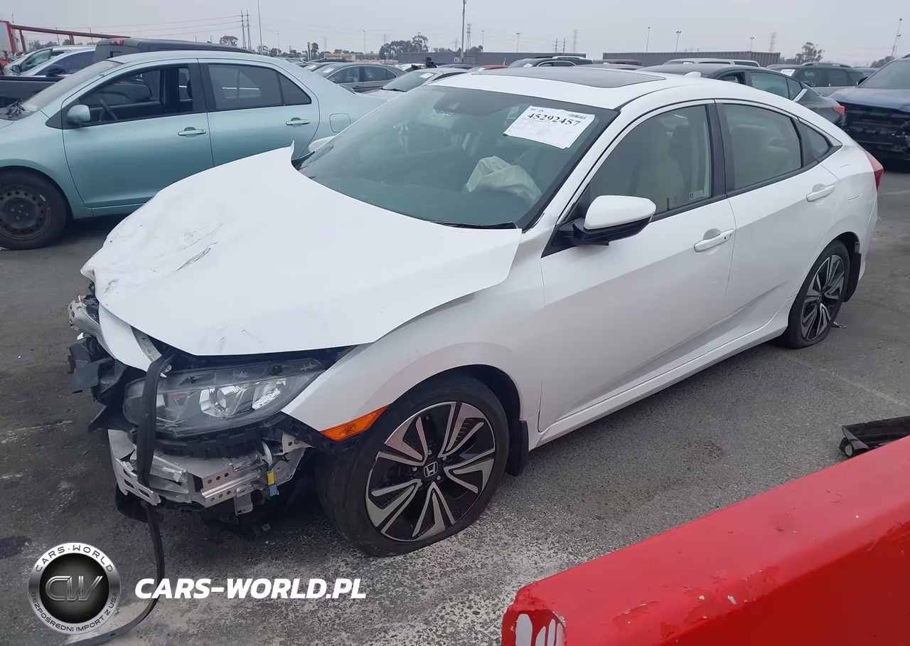 2018 Honda Civic Ex-T VIN:JHMFC1F44JX025766 - 2