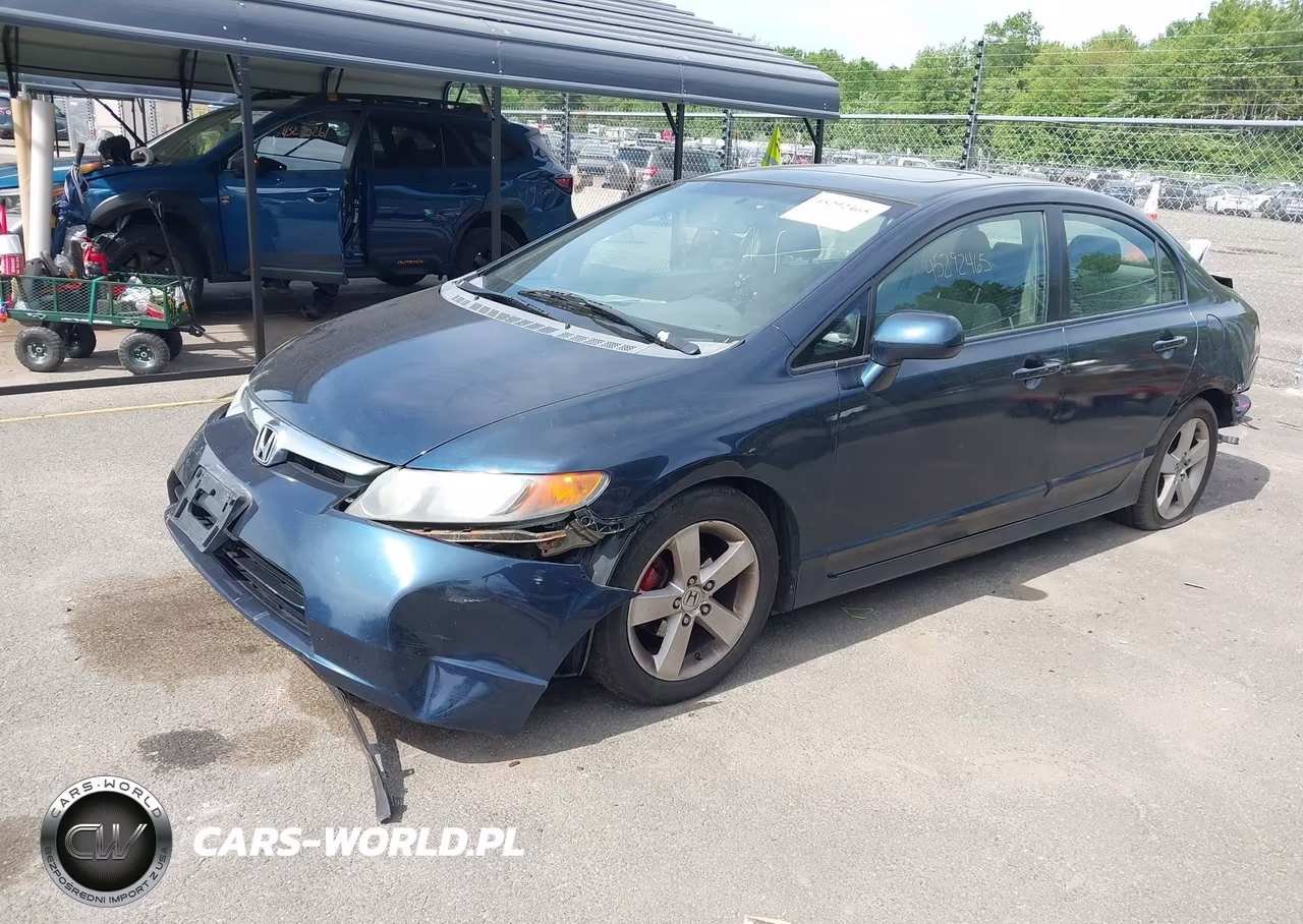 2008 Honda Civic Ex VIN:2HGFA16808H500467 - 2
